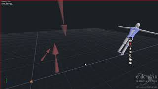 Endorphin front flip animation