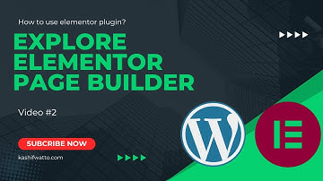 Elementor Page Builder Full Tutorial:  Button, Divider, Spacer, Google Maps, and Icon Tutorial
