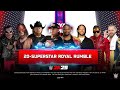Who Will Survive?! WWE 2K25 Royal Rumble Match (20 Superstars!) 🔥💥 WWE2K25 4K 60FPS