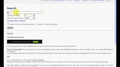 Downloaden uit nieuwsgroepen met Grabit