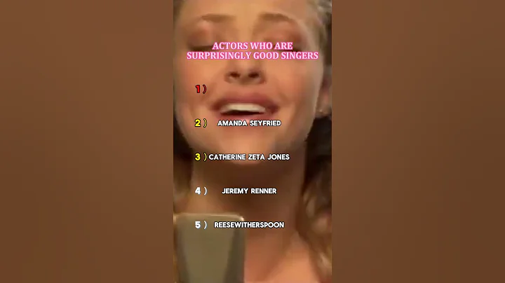 Actors Who Are Surprisingly Good Singers