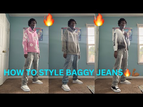 HOW TO STYLE BAGGY JEANS FOR MEN 2025