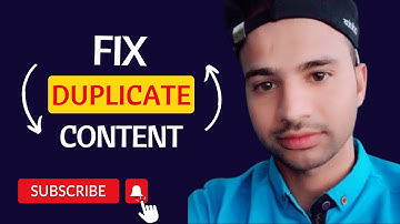 How To Fix Duplicate Content In Your Website Urdu || Duplicate Content