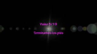 Muñecos soft-Japonesita porta té, terminamos los piés- video- 5/19-tutorial 10 screenshot 5