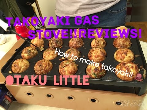 How to make takoyaki | Iwatani ENTAKO - Takoyaki Pan Gas Stove Unboxing/Review