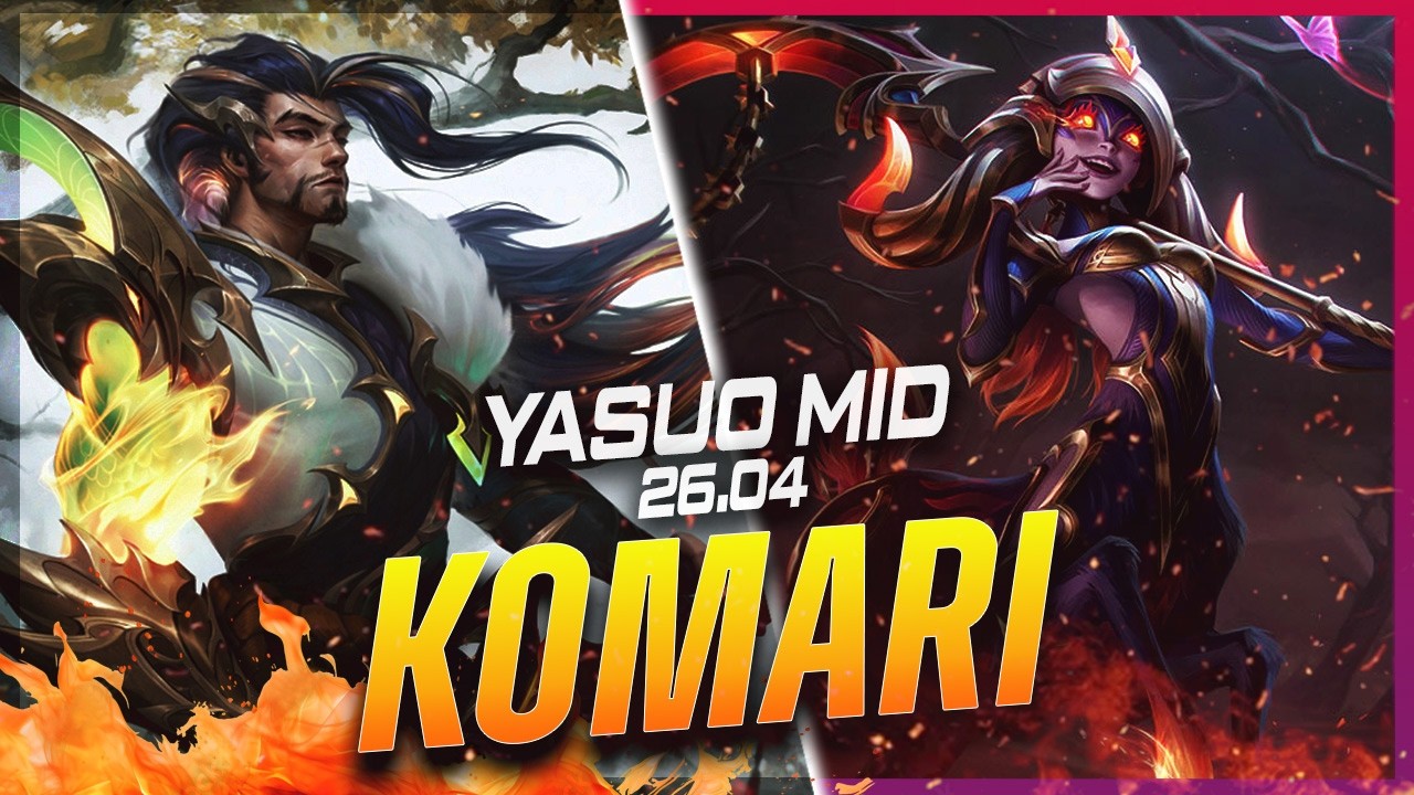 Komari - Yasuo vs Lillia MID Patch 26.4 - Yasuo Gameplay
