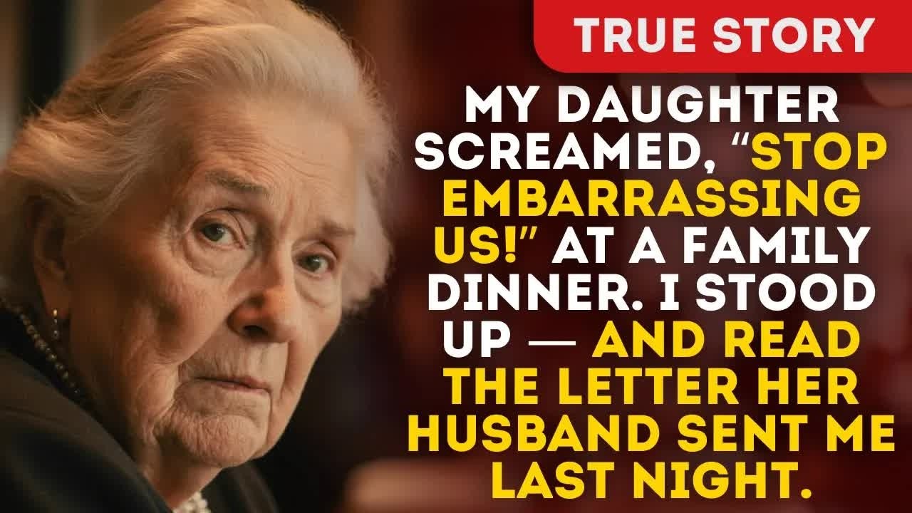 “Stop Embarrassing Us,” My Daughter Yelled — I Read the Letter Aloud