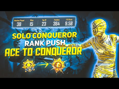 🔥Solo Conqueror Live 😱| Ace Dominator To Conqueror | Rank Push Tips And Tricks For C2S5 Live