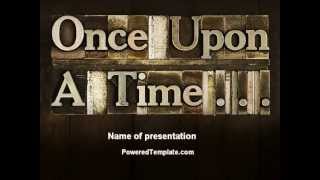 Fairy Story PowerPoint Template by PoweredTemplate.com