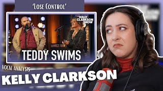 KELLY CLARKSON & TEDDY SWIMS 'Lose Control' | Vocal Coach Reaction (& Analysis) Jennifer Glatzhofer