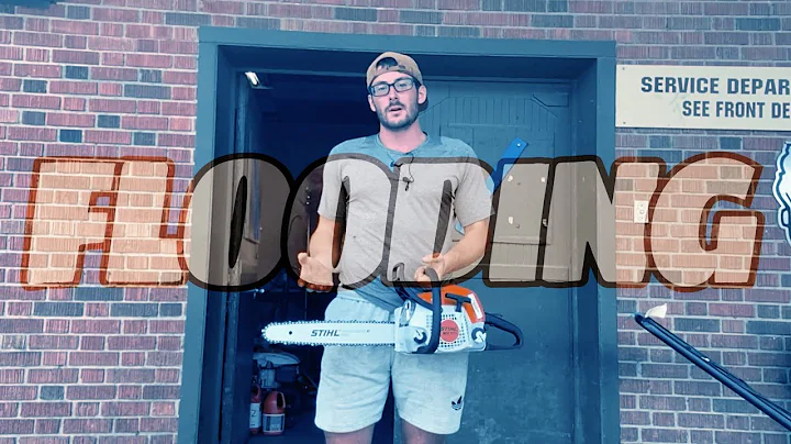 CHAIN SAW HARD TO START? FIX FLOODING