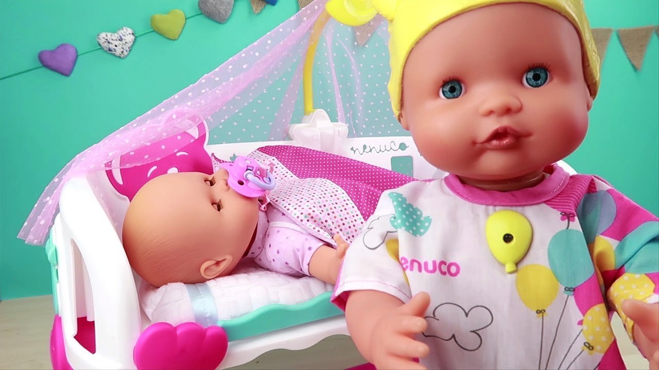 Nuevo Bebé Nenuco Cunita Duerme Conmigo con Baby Monitor - Bebés Juguete en Español - YouTube