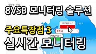 EuryWatcher 8VSB 모니터링 솔루션 특장점 - 실시간 모니터링
