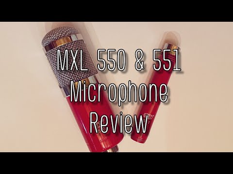 MXL 550/551 Microphone Ensemble Review - YouTube