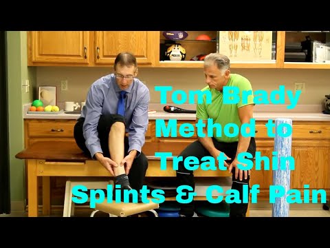 Tom Brady Method to Treat Shin Splints & Calf Pain. (TB12 Method)