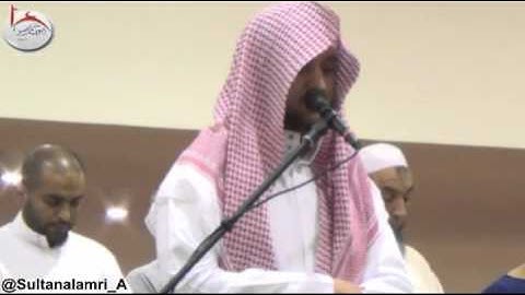 صلاة الفجر السبت 11-11-1435هـ للقارئ سلطان العمري خاشعة
