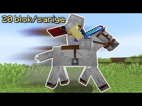 Minecraft'ın En Hızlı Atını Elde Ettim! - SMP Bölüm 4