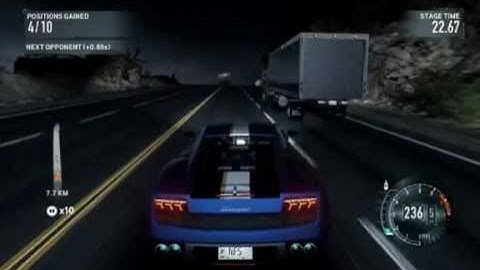 Need For Speed The Run   [  Desert  Hill ]  Gameplay