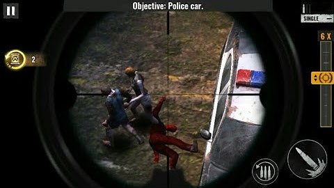 Sniper Zombies: Offline Shooting Games 3D (Police Help,Drug Seller and The Trickster) Gameplay