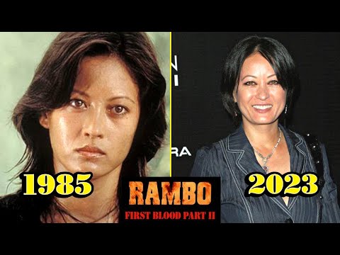 First Blood Part II 1985 Cast Then and Now 2023 | Rambo Full Movie | Rambo Cast | Rambo First Blood