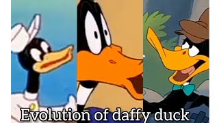 evolution of daffy duck