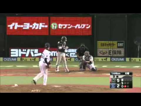 16/04/26 vs千葉ロッテ 9回表 西武・佐藤勇 一軍初登板 投球