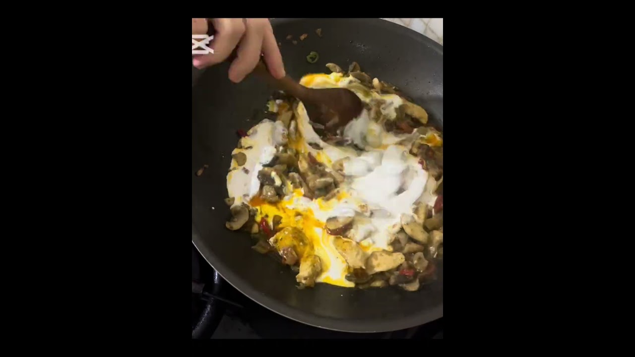 Kremalı Mantarlı Tavuk 🍄🐓 #foodvideo Kremalı Mantarlı Tavuk 🍄🐓 #foodvideo
