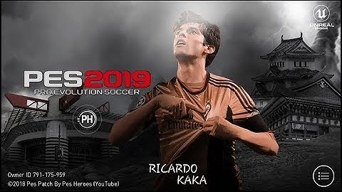 PATCH PES 2019 MOBILE NO ROOT V3.3.1 RICARDO KAKA