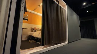 FIRST CLASS room! Staying at a newly opened capsule hotel in KYOTO | FIRSTCABIN Kyoto Nijojo