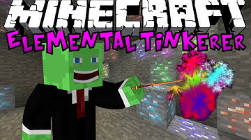 Minecraft Mods: ELEMENTAL TINKERER - Magic Mod!
