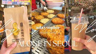 🌸Delicious street food in Gwangjang market & shop cute baking tools at Bangsan | seoul solo vlog by adaysophie 1,625 views 1 year ago 9 minutes, 52 seconds