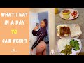 What I Eat in a Day to Gain Weight + Weight Gain Journey Update *Loss Weight ?!*