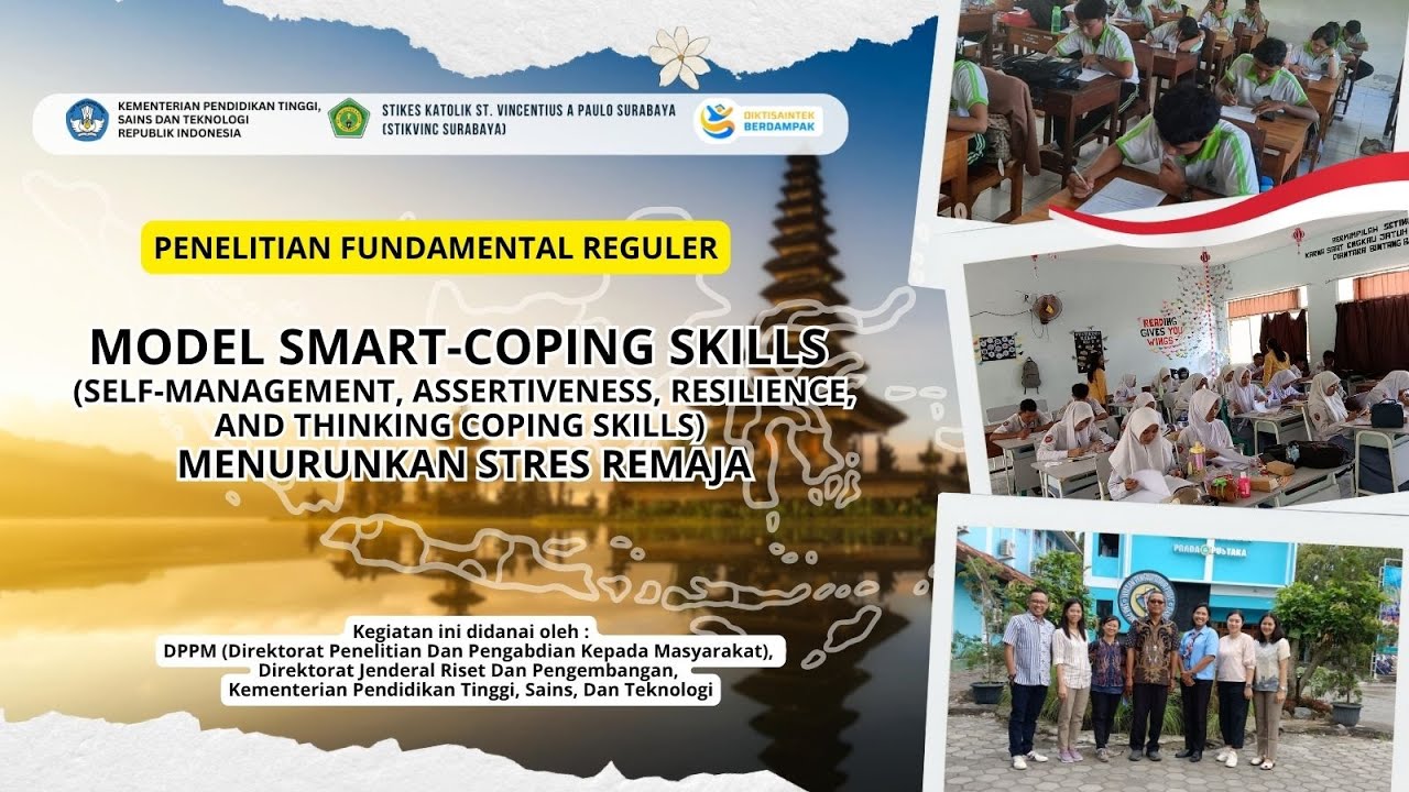 PFR 2025: MODEL SMART-COPING SKILLS MENURUNKAN STRES REMAJA