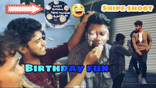 Birthday Cake fun😂 |Snipe shoot| #october102022 | Analskyb Analdas |