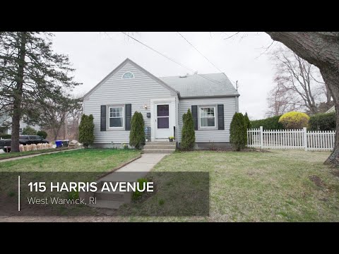 115 Harris Avenue, West Warwick, RI home video tour
