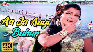 Lata Mangeshkar 4K Song : Aaja Aai Bahar Dil Hai Bekarar | Sadhana | Rajkumar | Shammi Kapoor