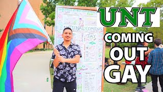 Coming Out as Gay at the University of North Texas