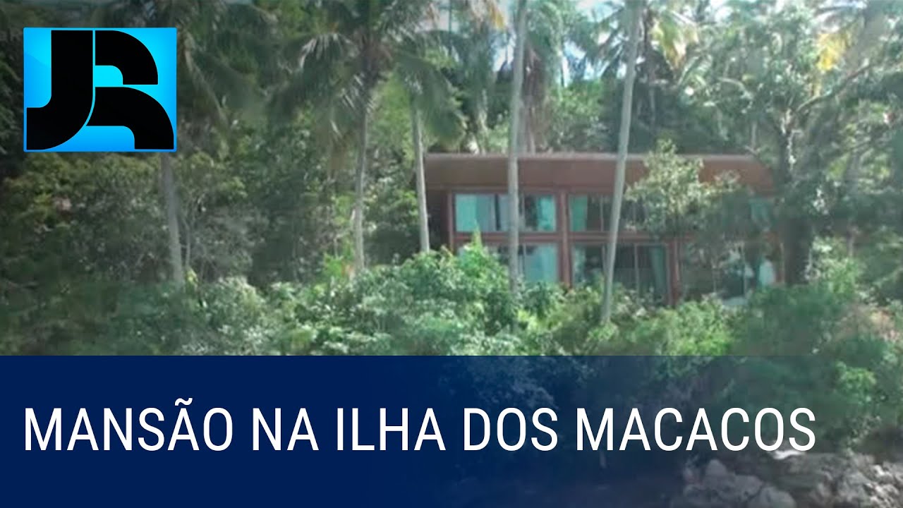 Resultado de imagem para mansão na Ilha dos macacos