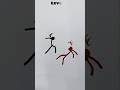 Different levels Stickman Drawing 5,6 / different levels Stickman Drawing// #ytshorts #art #shorts