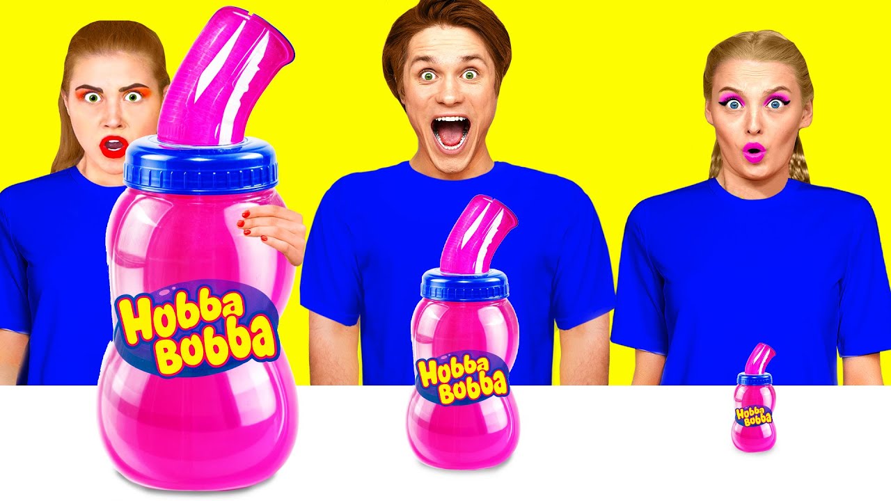 Big, Medium and Small Glass Challenge | Funny Situations by Ideas4Fun ...