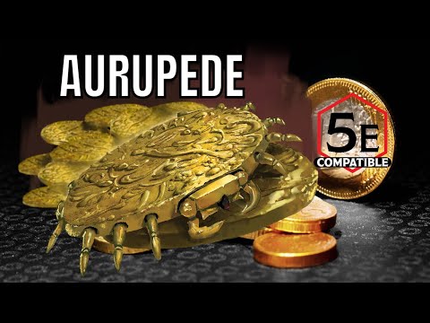 Aurupede D&D Monster Lore - Esper's Emporium of Esoterica #4k