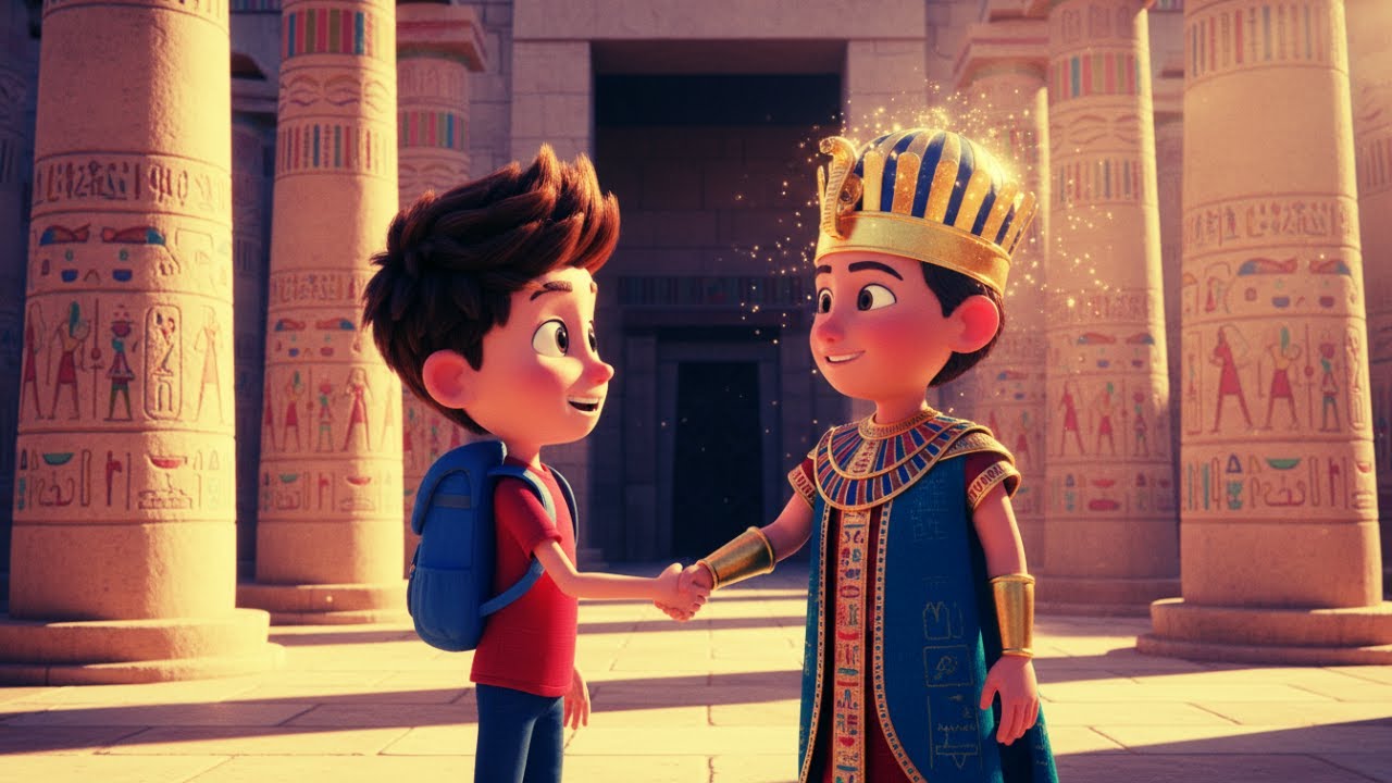 Max and the Time-Traveling Backpack | Adventure Story for Kids | Dinosaurs, Egypt & Brave Moments!