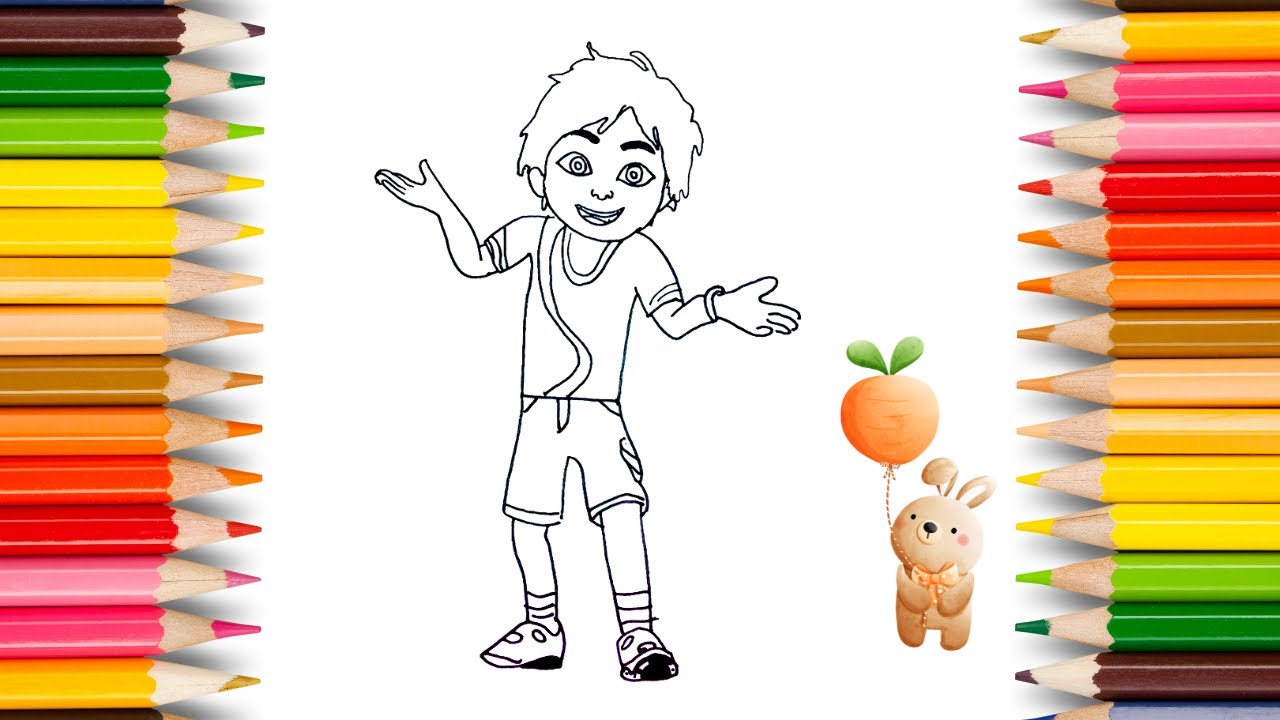 Learn to draw the Shiwa cartoon character/Shiwa мультфильмін салуды үйреніңіз