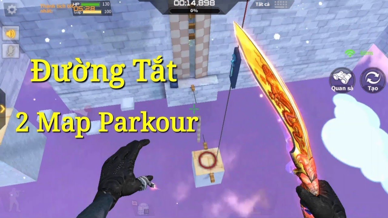 CF Mobile/CF Legends | Hướng Dẫn Đi Đường Tắt 2 Map Parkour Thành Bầu ...
