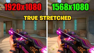 Valorant 100% True Stretched Res Tutorial 2026