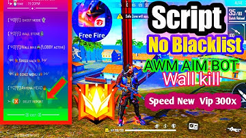 Script Freefire 1.64.2Update ! Rank Work Vip Script ! Hack Freefire Snl fc yt! Blacklist Bypass