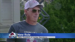 Joe Sakic named Colorado Avalanche president of hockey operations, Chris MacFarland named new GM