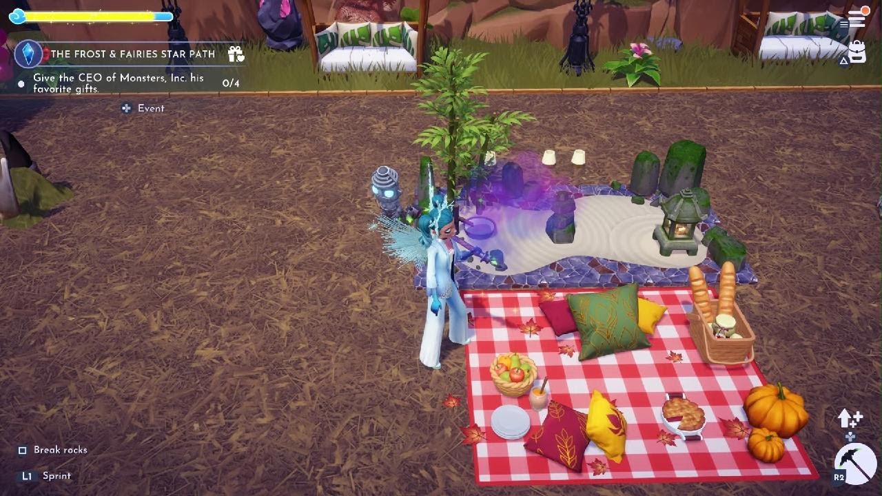 Disney Dreamlight Valley frost & fairies star path part 19 - YouTube