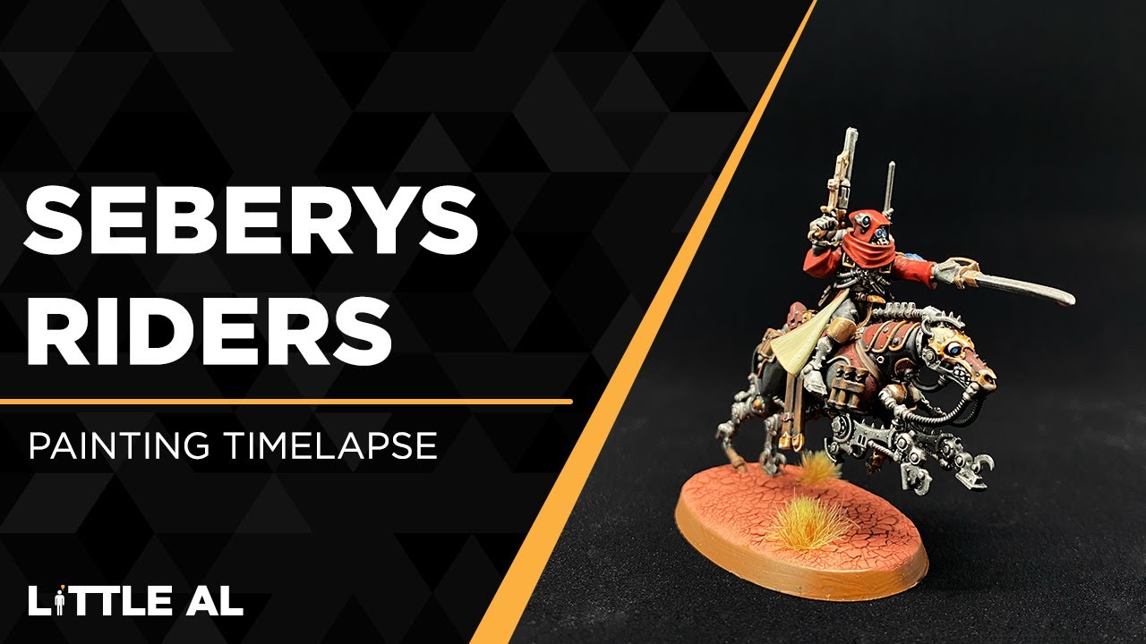 Seberys Riders Painting Timelapse
