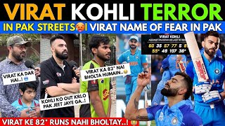 Virat Kohli Terror in PAK🇵🇰 Streets🥵| Virat k 2 Sixes Nae Bholtay | Pakistan Reaction T20 World Cup